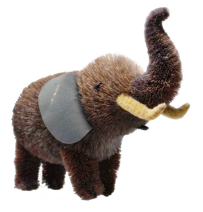 Brushart Bristle Brush Animal Elephant w/Tusk 15